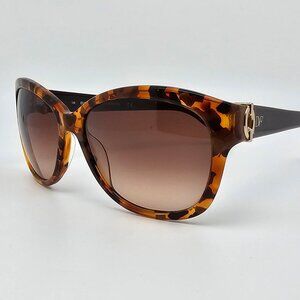*SOLD* Diane Von Furstenberg Ashley DVF591S Tortoise Frame Brown Lens Sunglasses